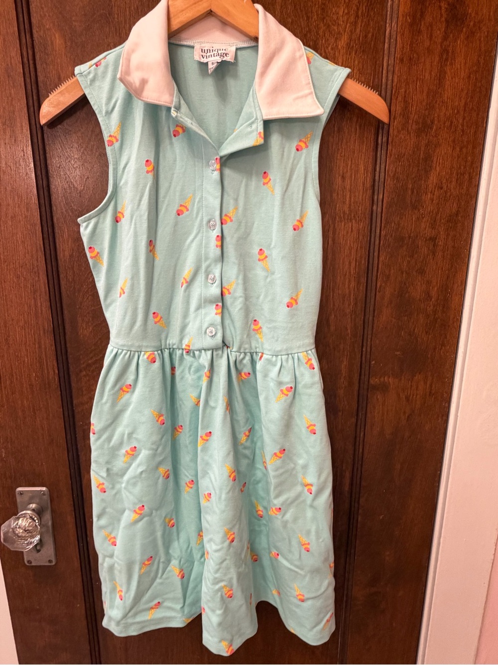 Unique Vintage Josie Ice Cream Fit and Flare Dress